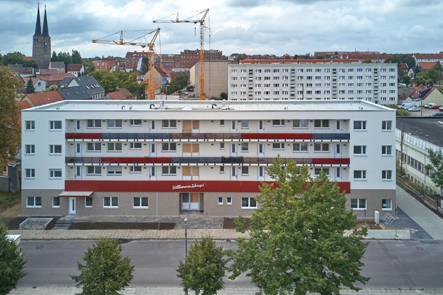 Bild vom Wohnpark in der Martin-Luther-Straße in Burg